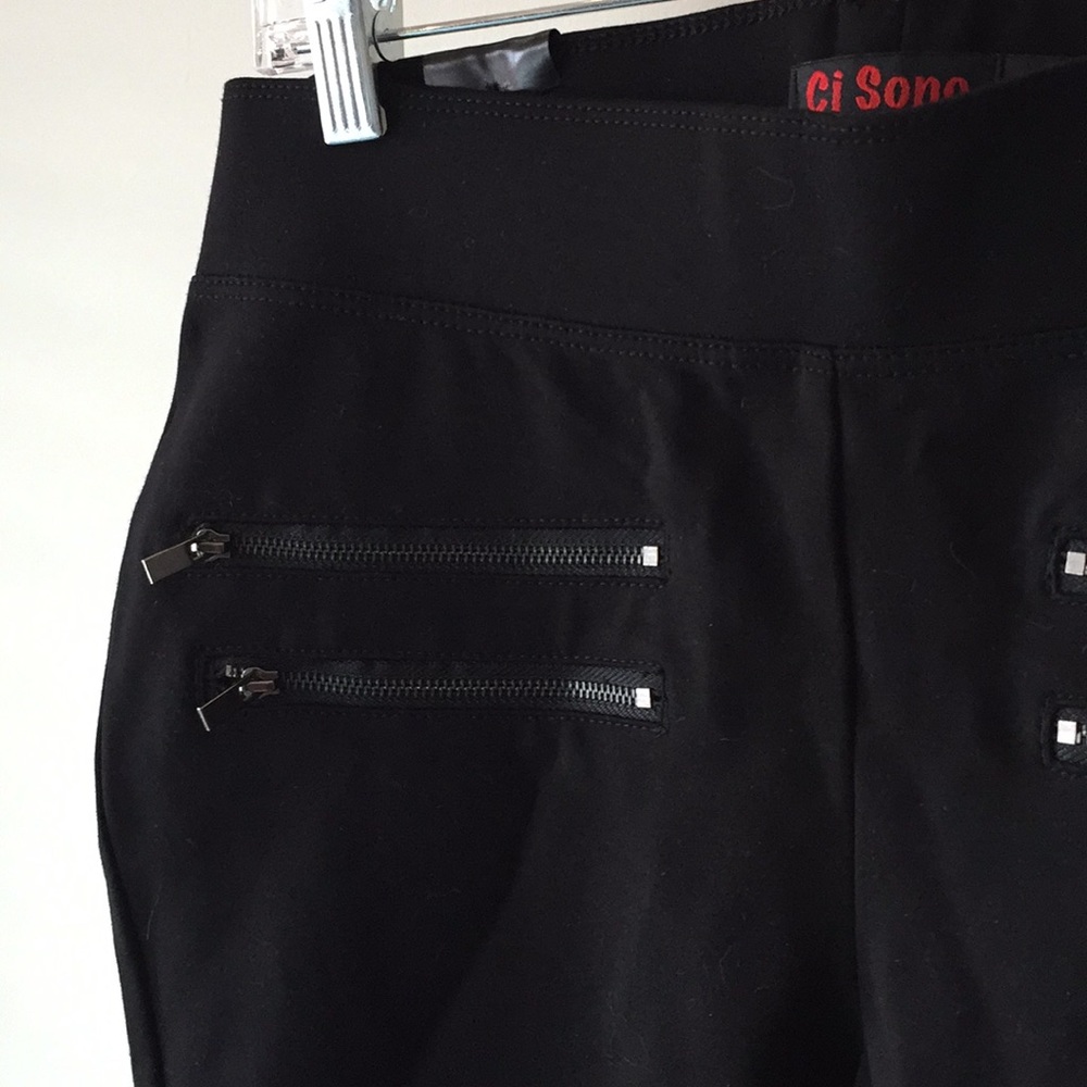 NEVER WORN Black CiSono Ponte Pants  